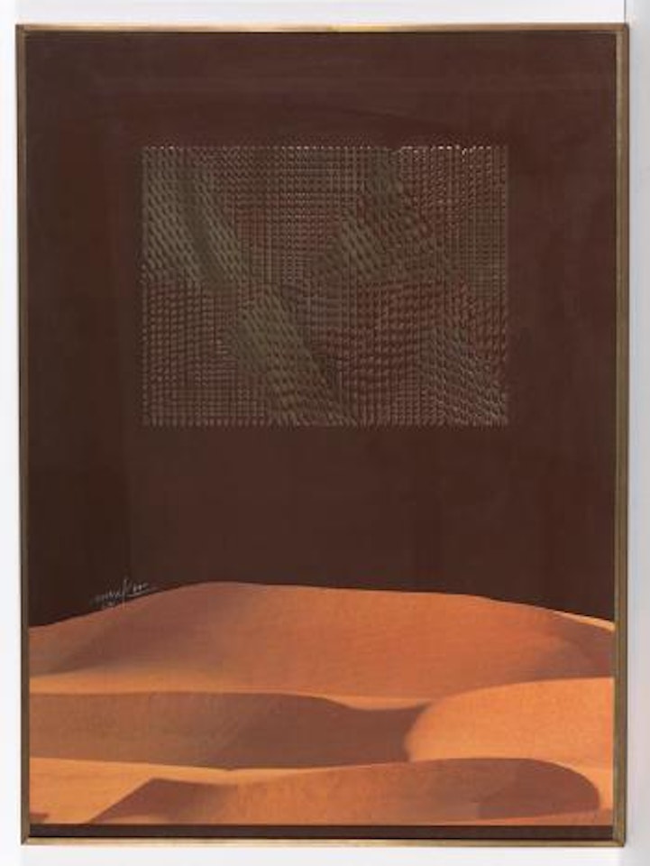 Wüstenbild by Heinz Mack