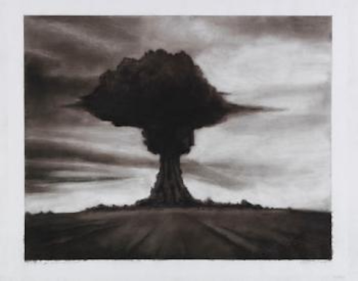 Study for Joe, Russian bomb Test by Robert Longo