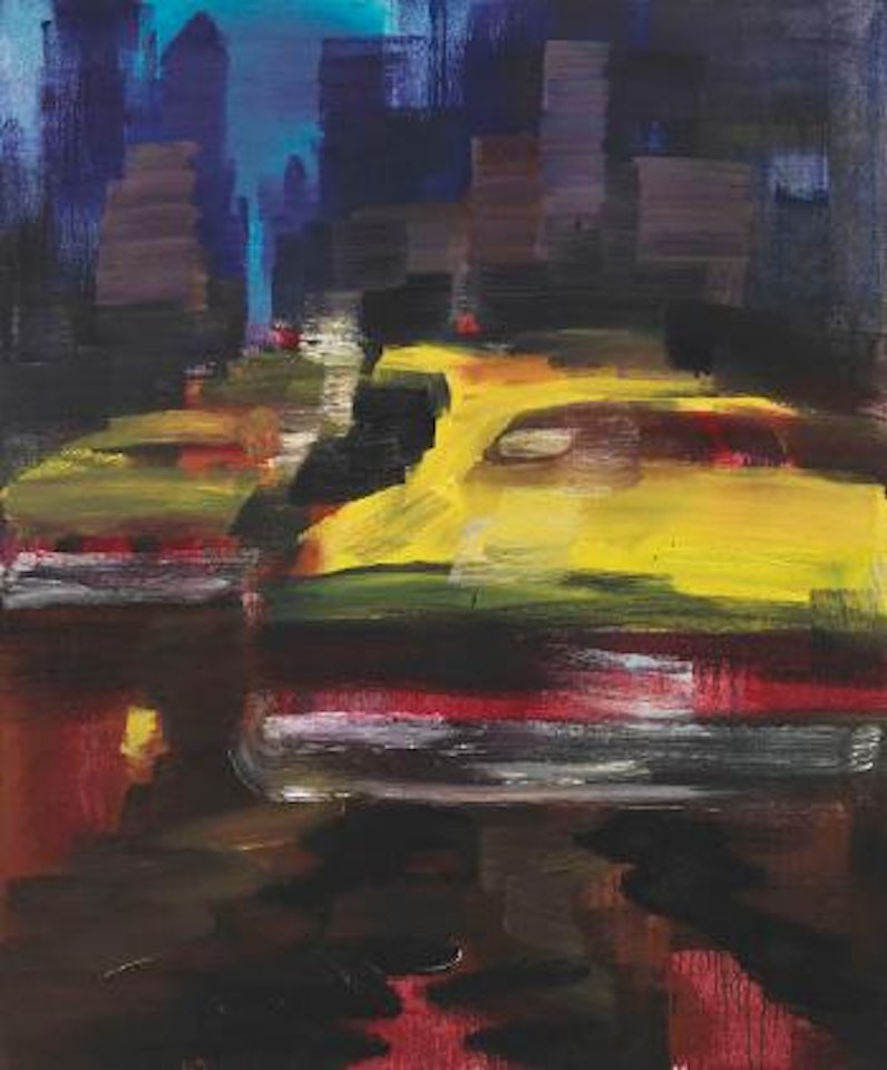 Taxis by Rainer Fetting