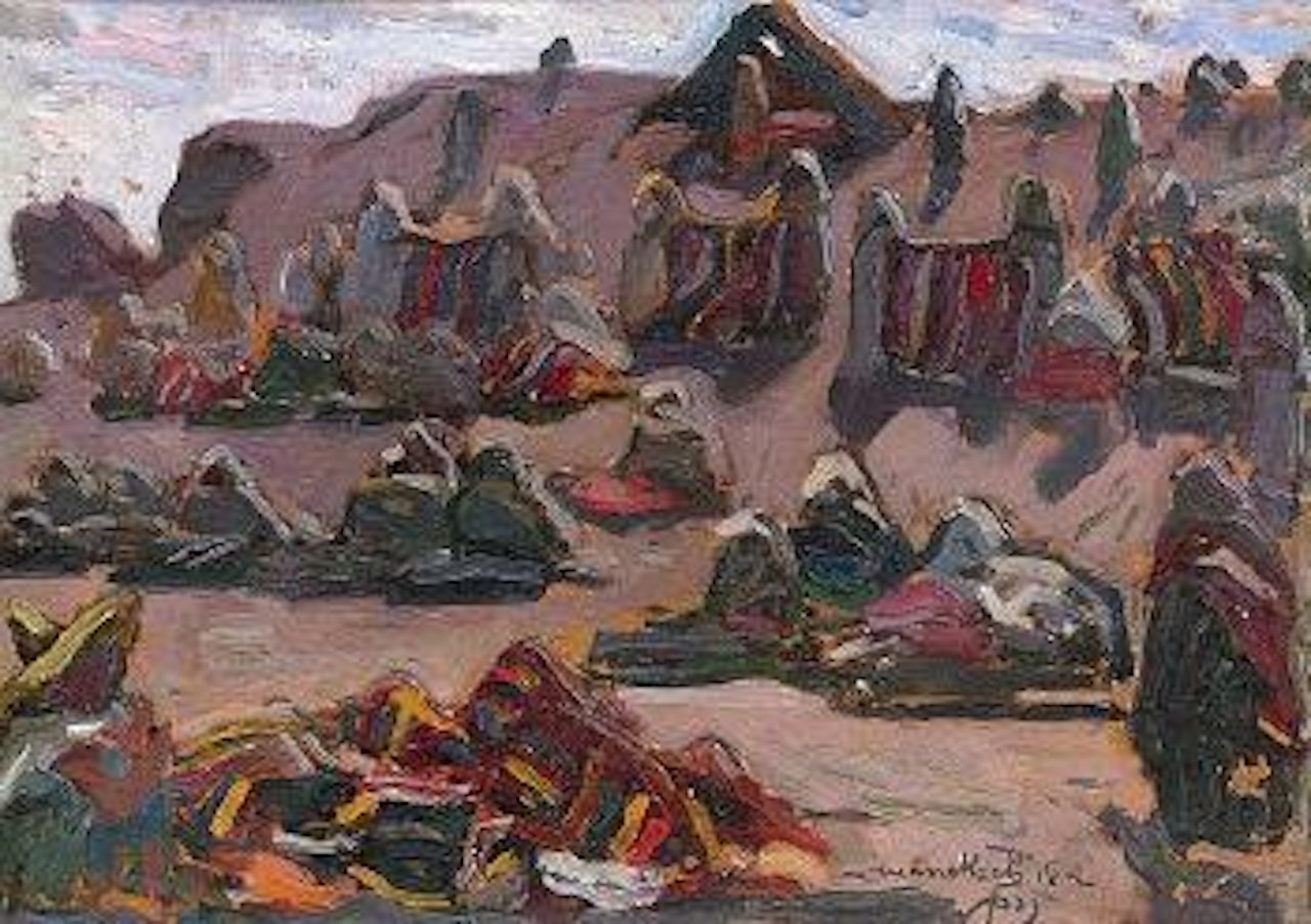 Souk El Khemis by Jacques Majorelle