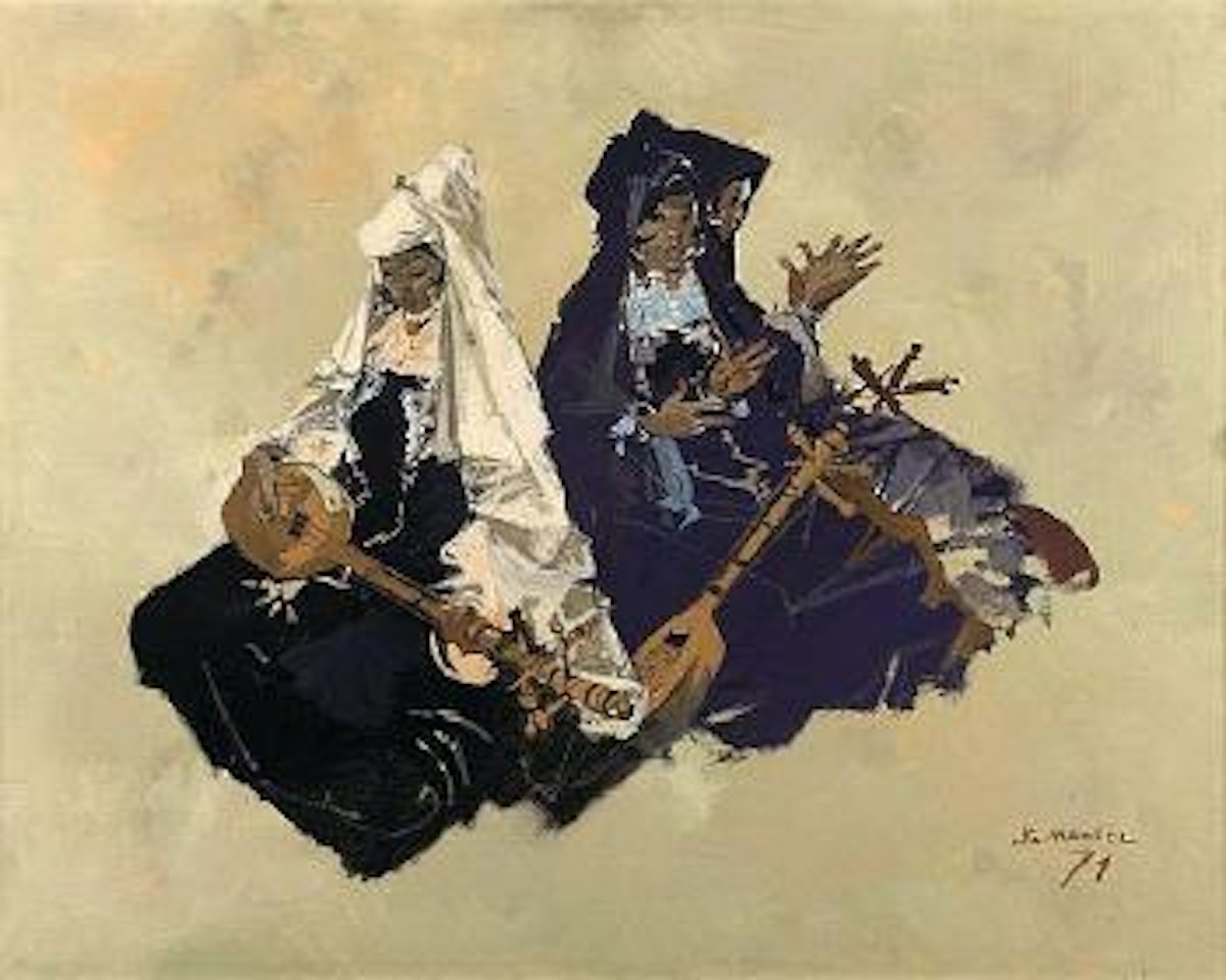 Musiciennes by Jean Gaston Mantel