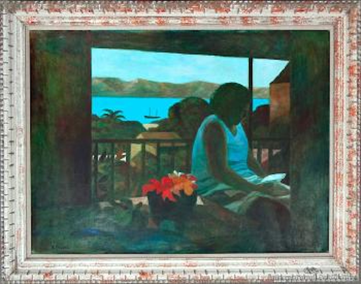 On the Balcony, Cairns by Ray Austin Crooke