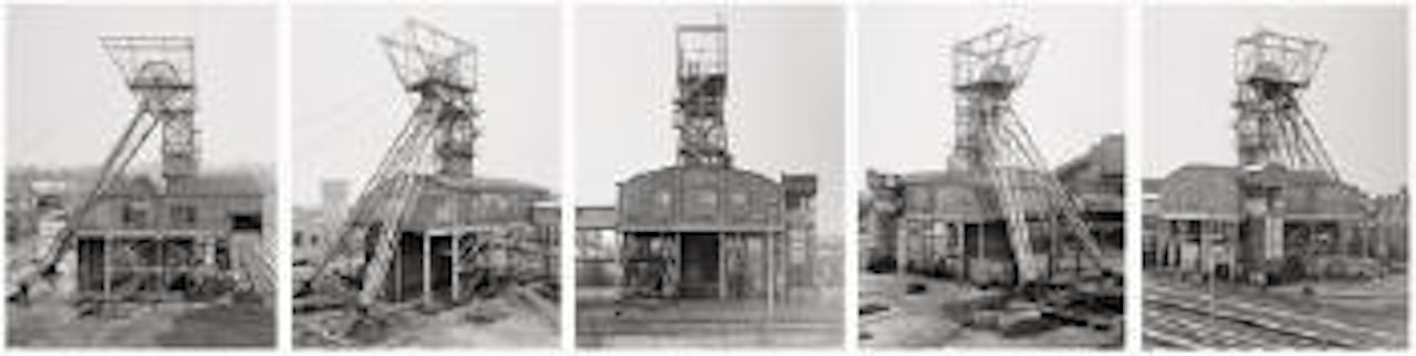 Förderturm Zeche Waltrop, Waltrop, Germany by Bernd & Hilla Becher