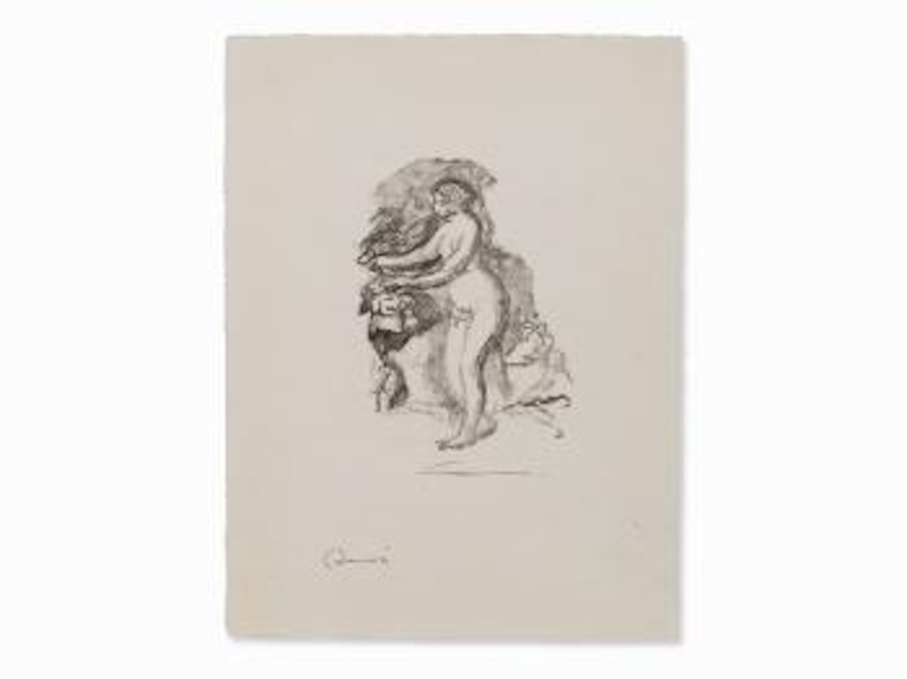 Femme au cep de vigne by Pierre-Auguste Renoir