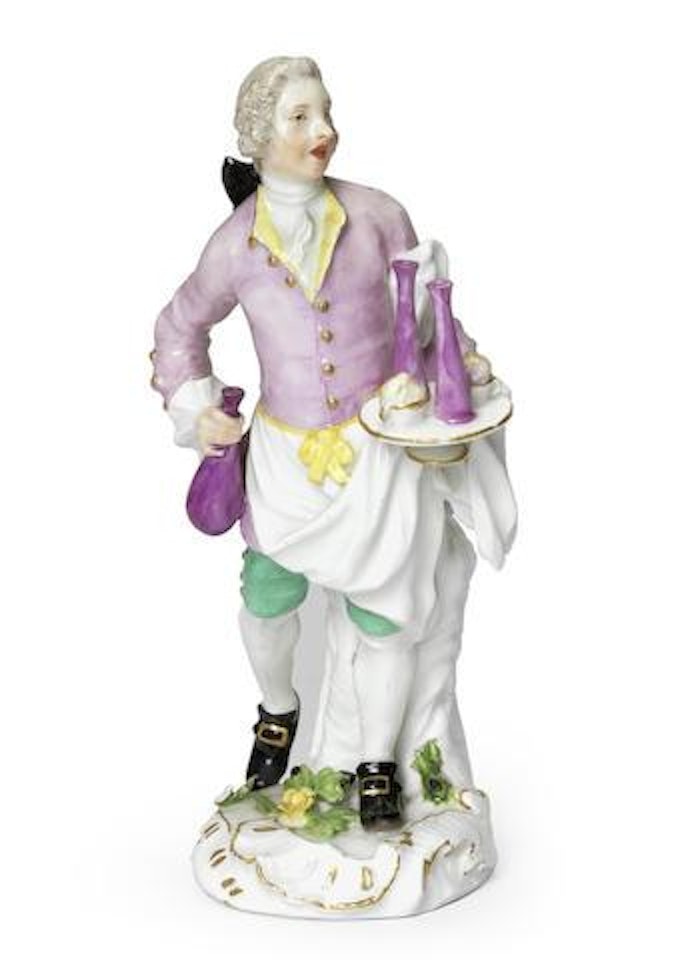 'Cris De Paris' figure of a Limonadier by Peter Reinicke