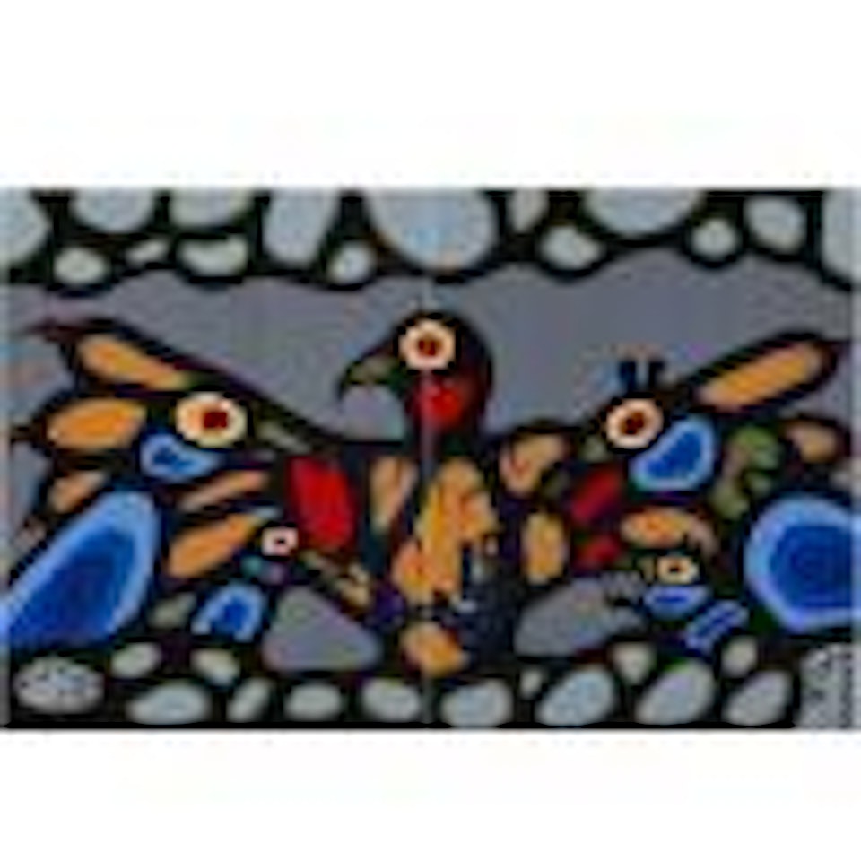 Untitled Diptych by Norval Morrisseau