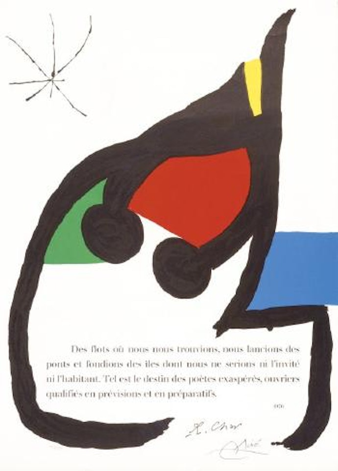 Mirò – Char by Joan Miró