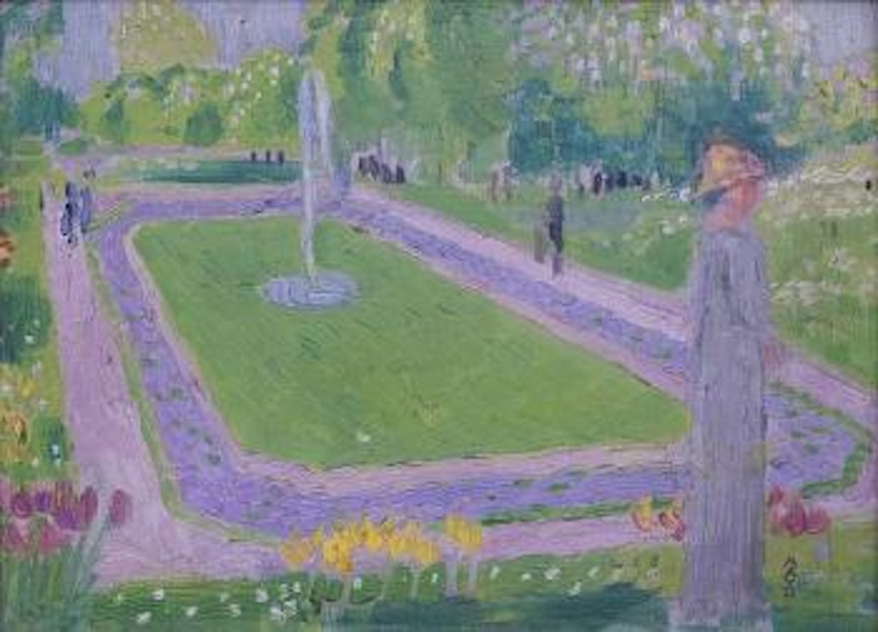 Le parterre by Maurice Denis
