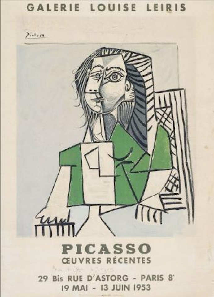 Picasso â Åuvres rÃ©cents Galerie Louise Leiris by Pablo Picasso