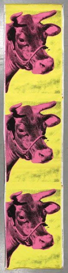 Triple cow by Andy Warhol