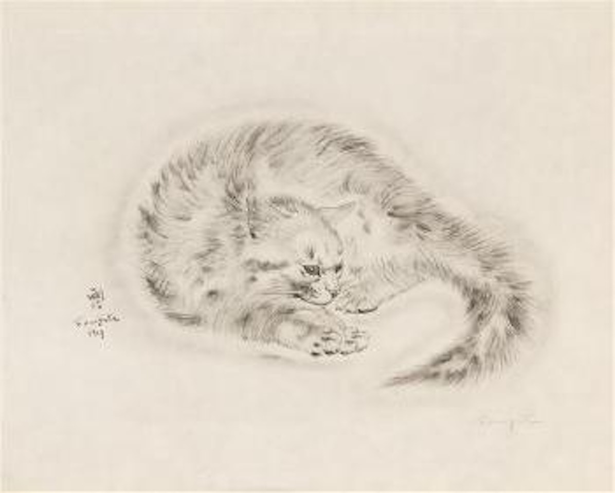 A Book of Cats by Leonard Tsuguharu Foujita