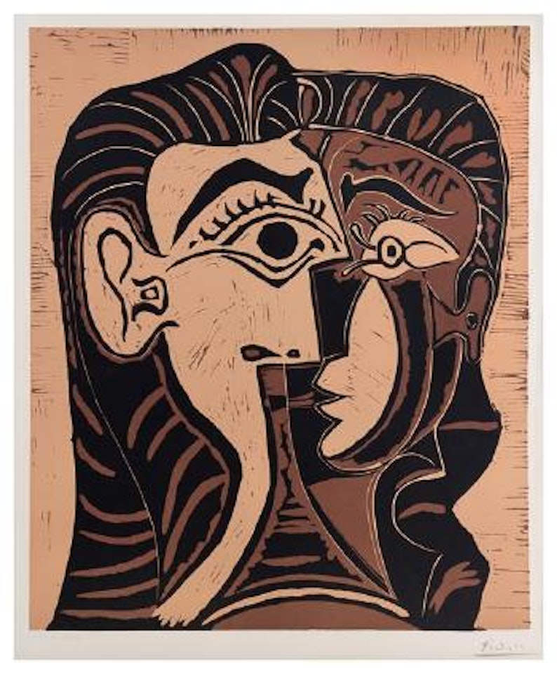 Portrait de Jacqueline de face I by Pablo Picasso