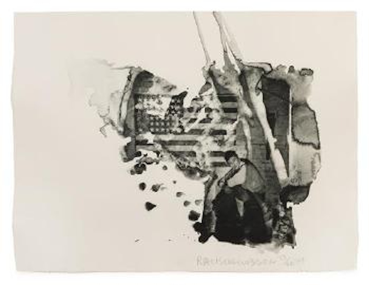 Jap (from Ruminations) by Robert Rauschenberg