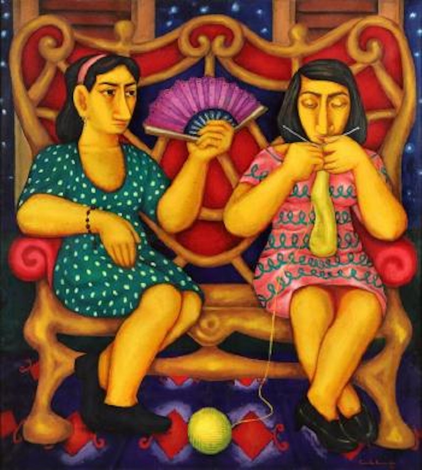 Las Comadres by Cundo Bermudez