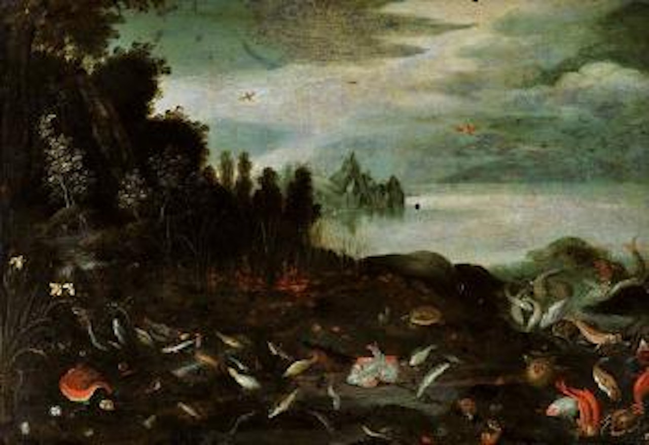 Paesaggio con Fauna Marina by Jan Brueghel the Younger