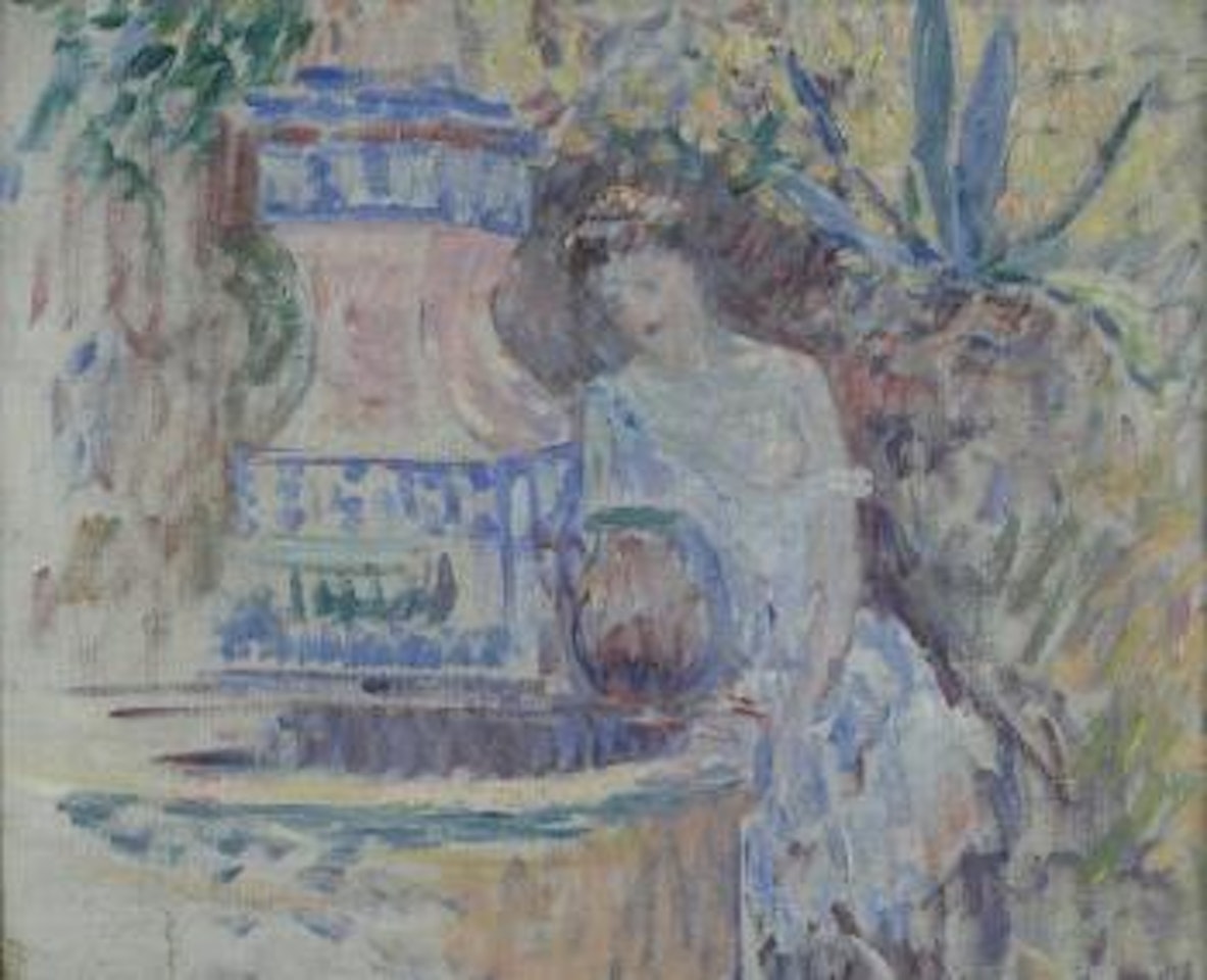 Femme à la Fontaine by Henri Lebasque