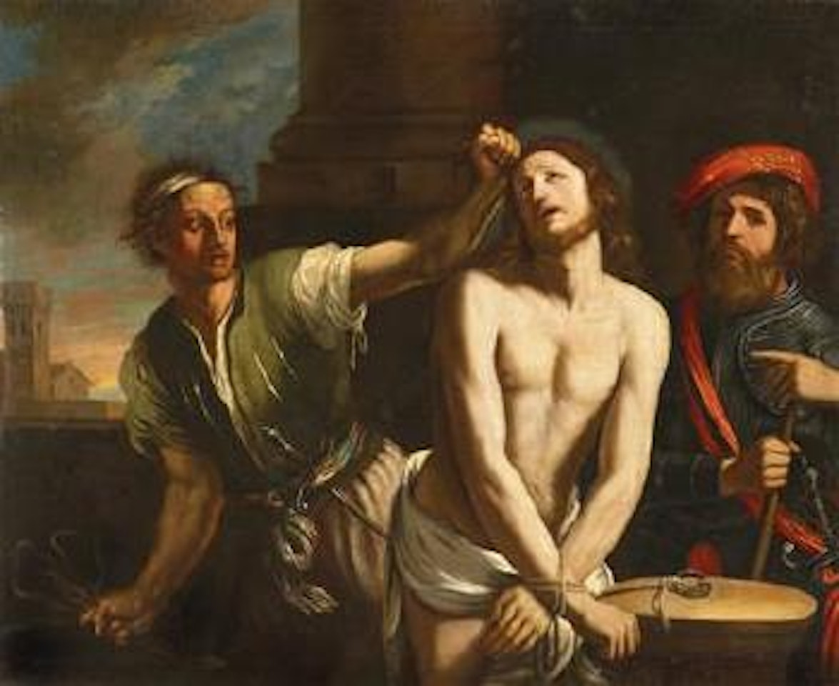 The Flagellation of Christ by Guercino