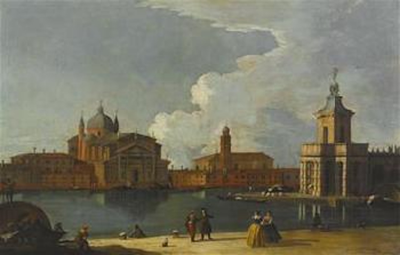 Two Venetian vedute by Venetian School