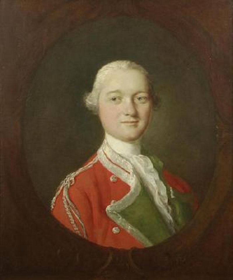 Portrait of a Gentleman, Bust-length, in Officer's Uniform by Thomas Gainsborough
