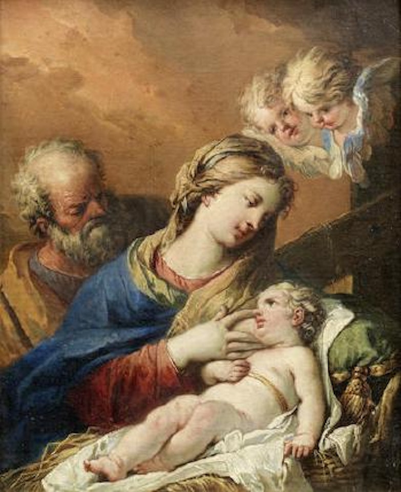 The Holy Family by Gaspare Diziani