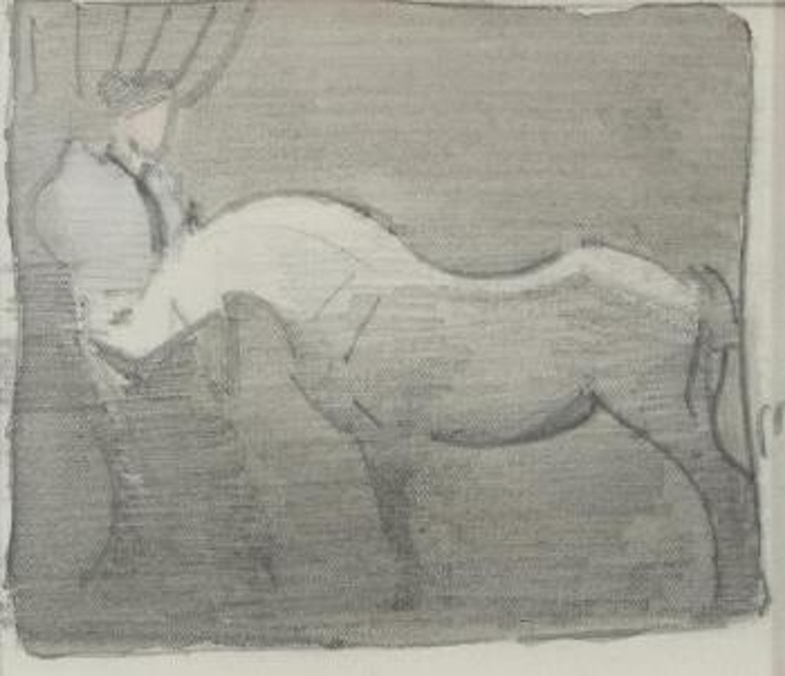 Horse and Groom by Joseph Crawhall