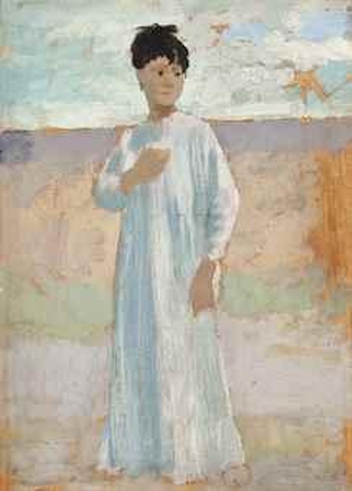 Portrait of a child by Augustus Edwin John