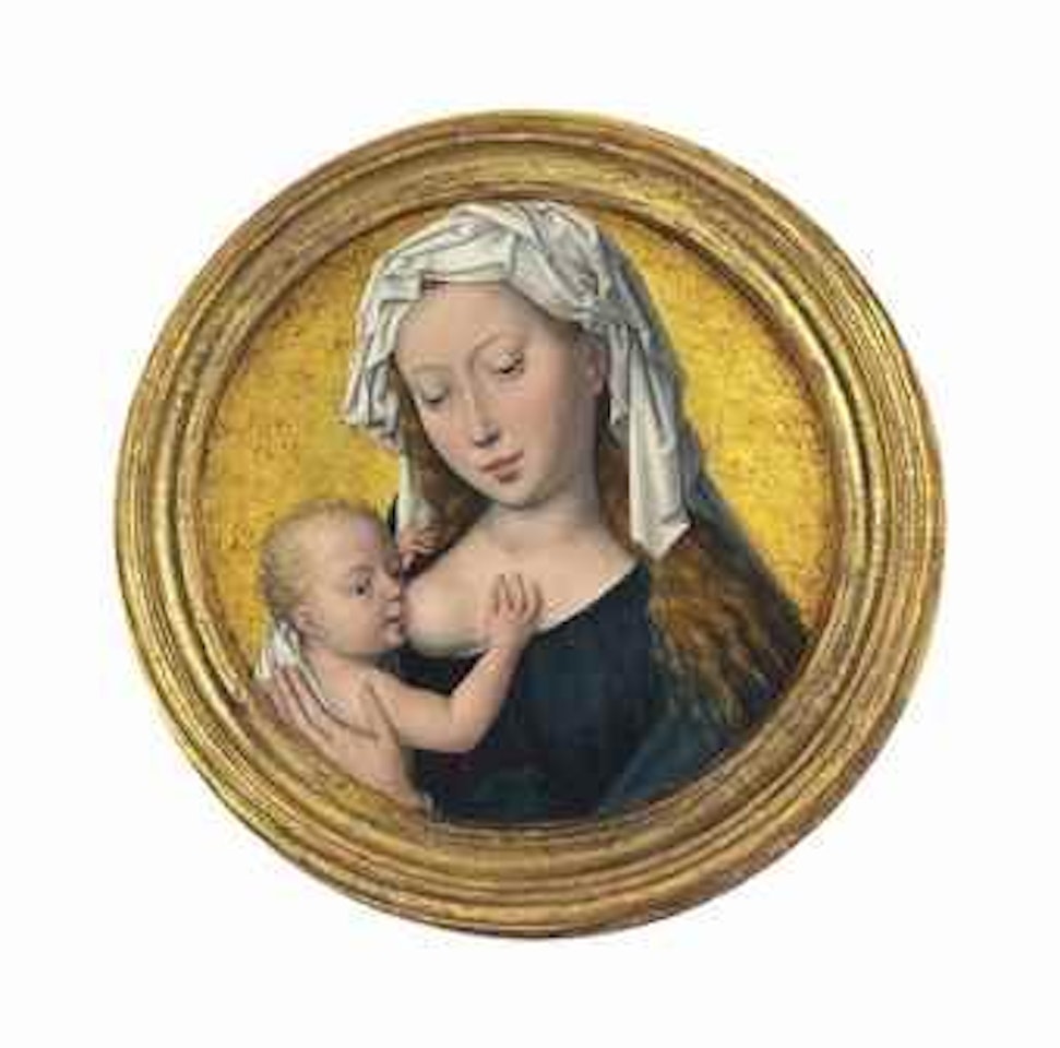 The Virgin Mary nursing the Christ Child by Hans Memling