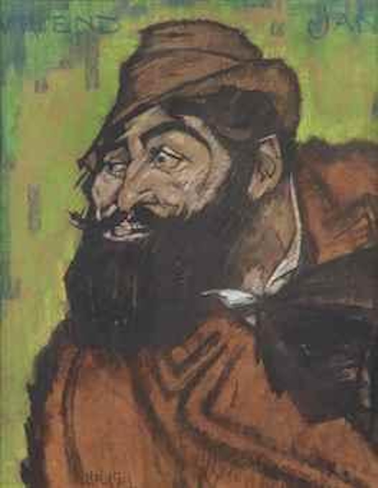 Vriend Jan (a portrait of Jan Sluijters) by Leo Gestel
