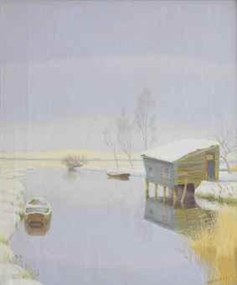 Winter landscape by Dirk Smoorenberg