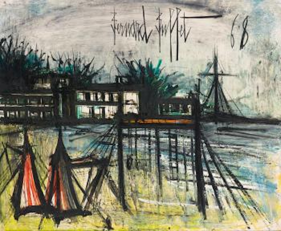 Saint-cast, Le Portique Et Le Sémaphore by Bernard Buffet