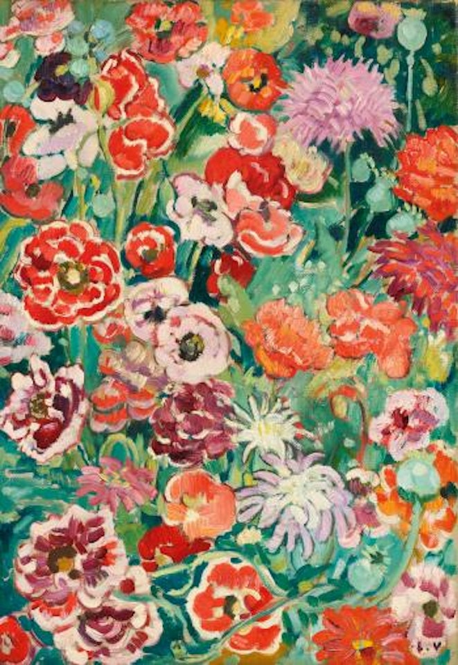 Panneau De Fleurs by Louis Valtat