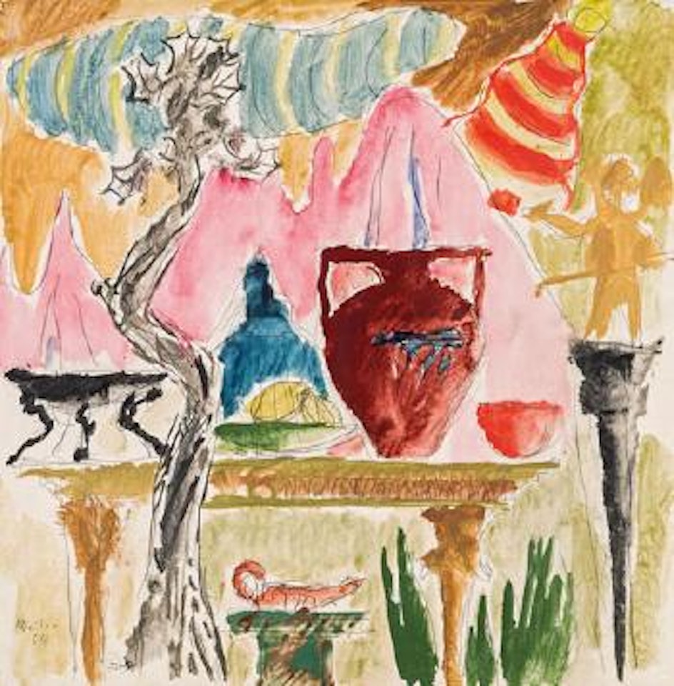 Study: Roman Camp Veldidena by Max Weiler