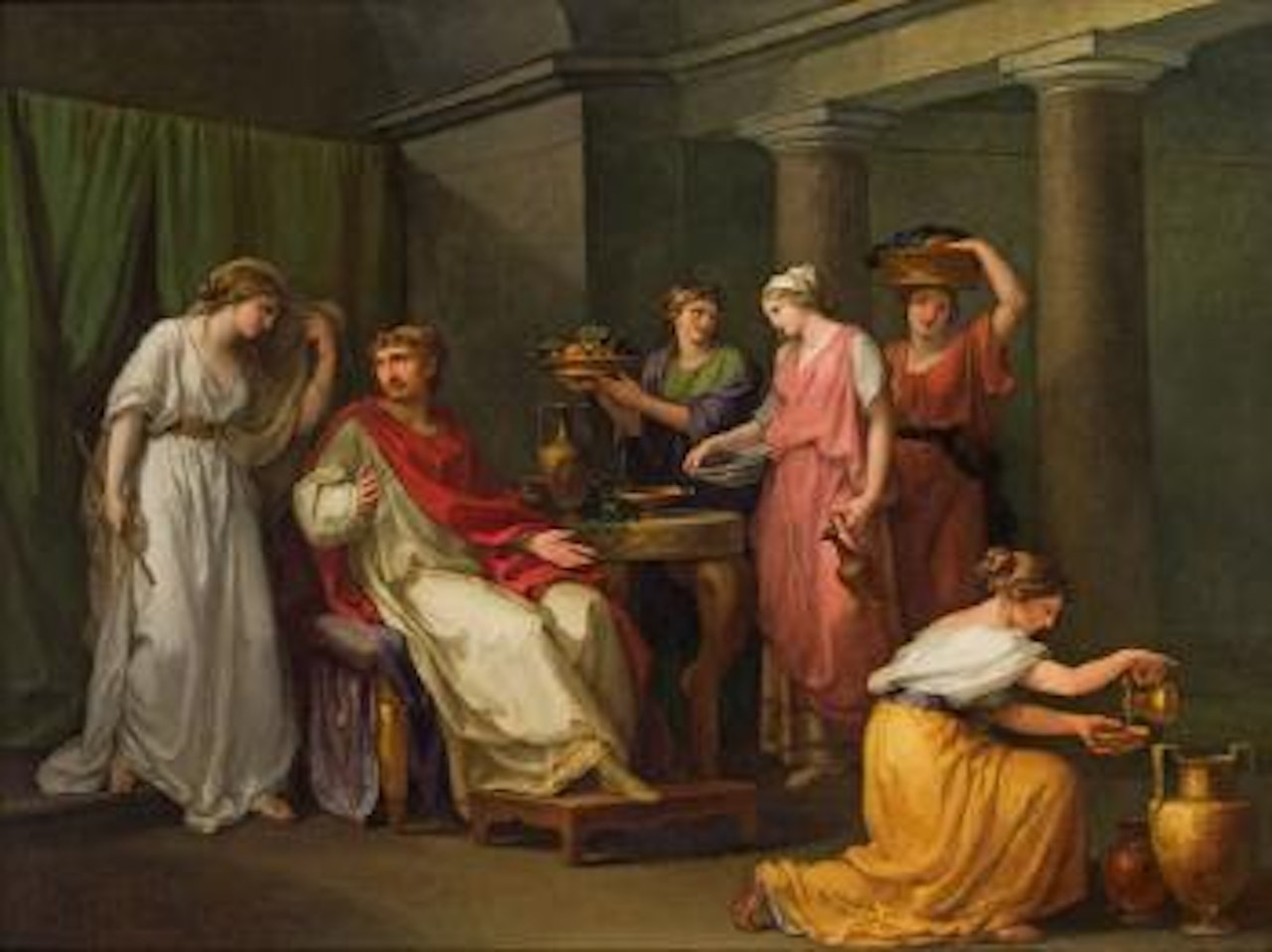 Ulysses on The Island of Circe by Angelica Kauffmann