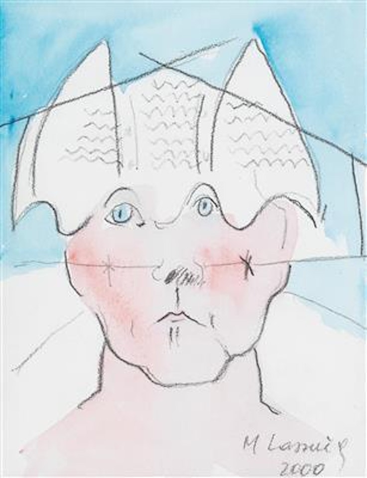 Self-portrait by Maria Lassnig