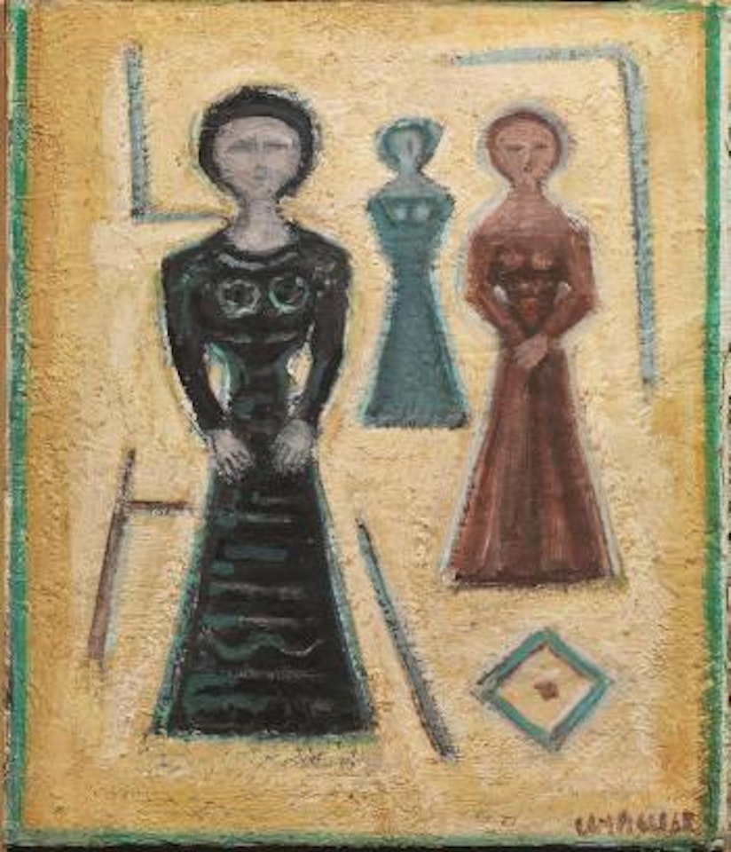 Trois femmes by Massimo Campigli