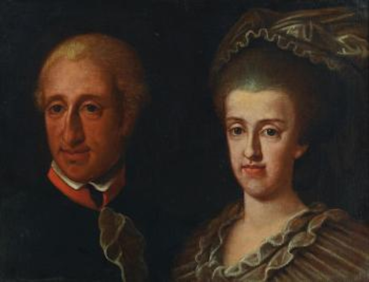 Ritratti di Ferdinando IV di Borbone e Maria Carolina d’Austria by Neapolitan School