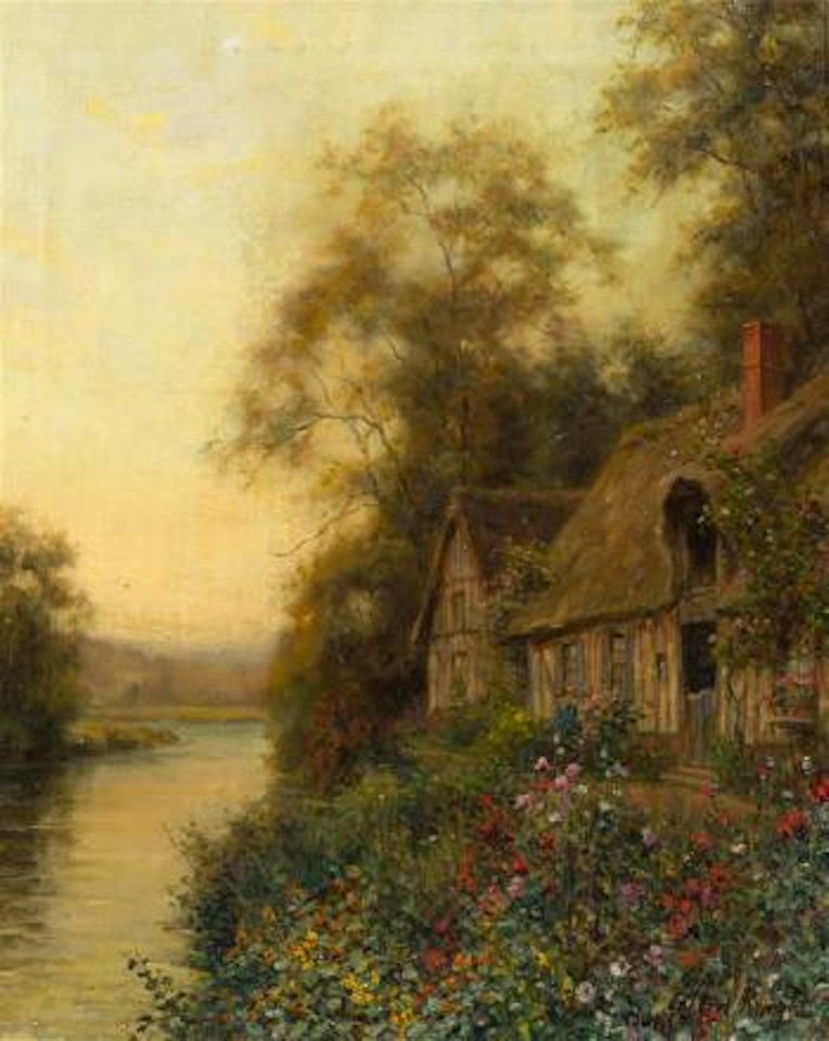 Normandy sunset by Louis Aston Knight