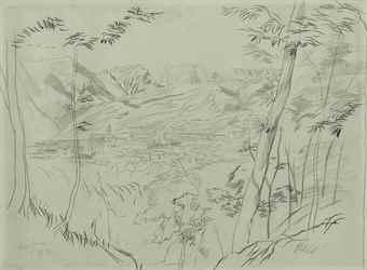 Massa Ducale, Tuscany by Edward Lear
