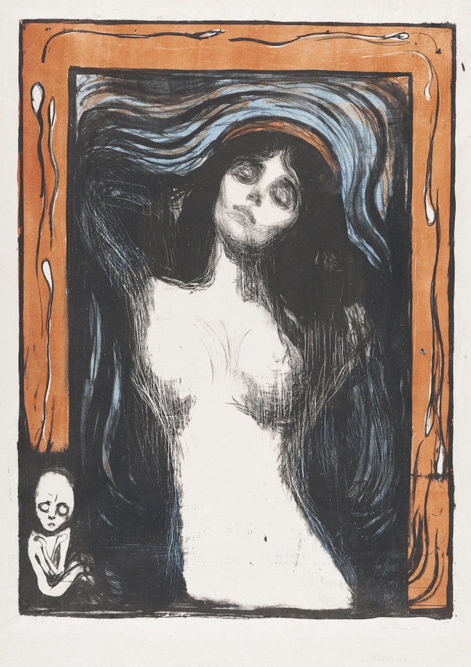 MADONNA (W. 39) by Edvard Munch