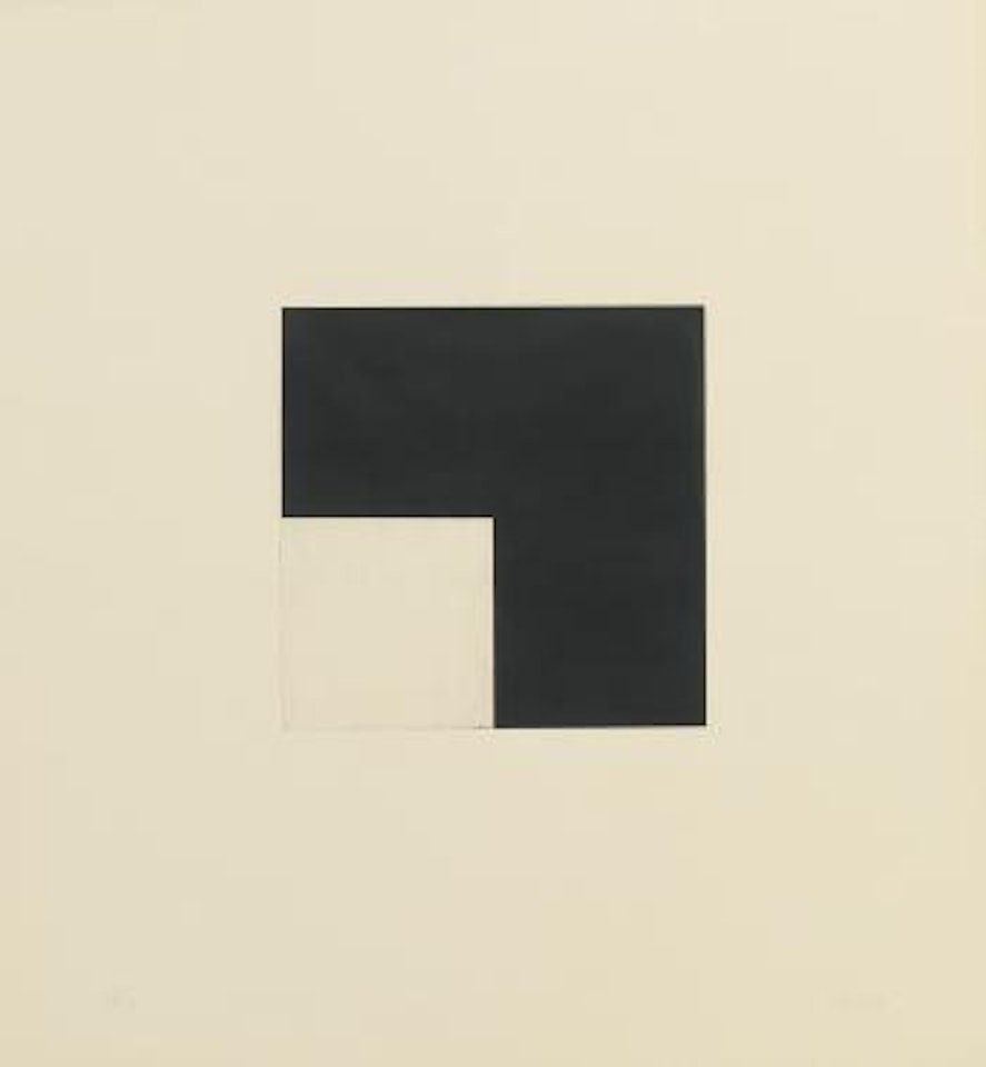 Square with Black (Axsom 194) by Ellsworth Kelly