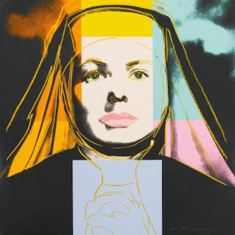 Ingrid Berman: The Nun (F. & S. II.314) by Andy Warhol