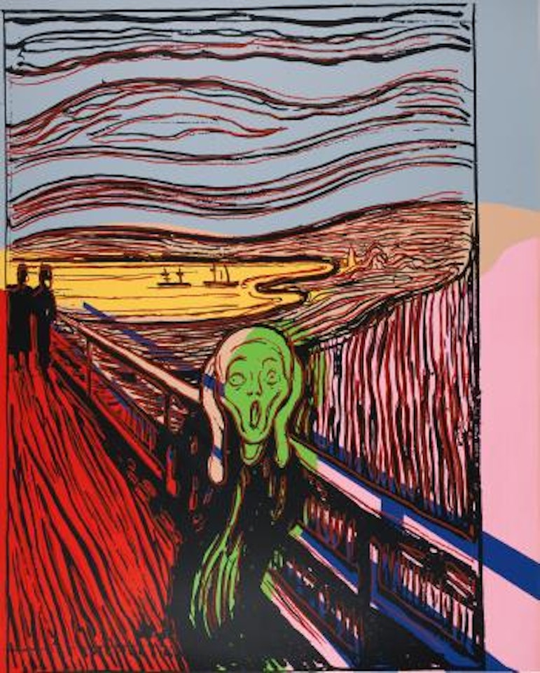 The scream (after Munch) (F. & S. Iiia.58) by Andy Warhol