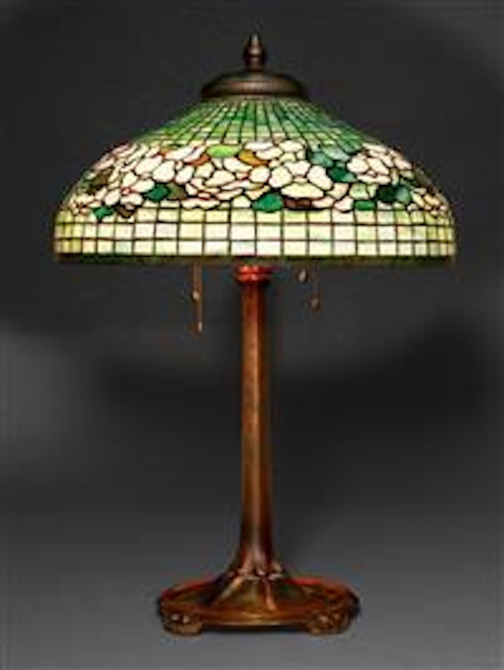 Table Lamp 'Dogwood Flower Belt' by Tiffany Studios