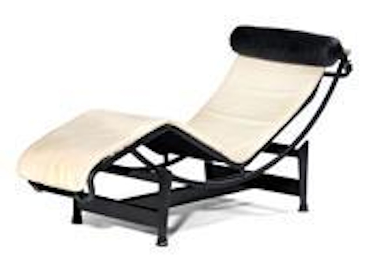 Recliner, 'Lc4 (B306)' Model by Le Corbusier  by Charlotte Perriand by Pierre Jeanneret