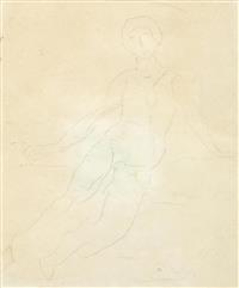 Study for 'Heilige Stunde' by Ferdinand Hodler