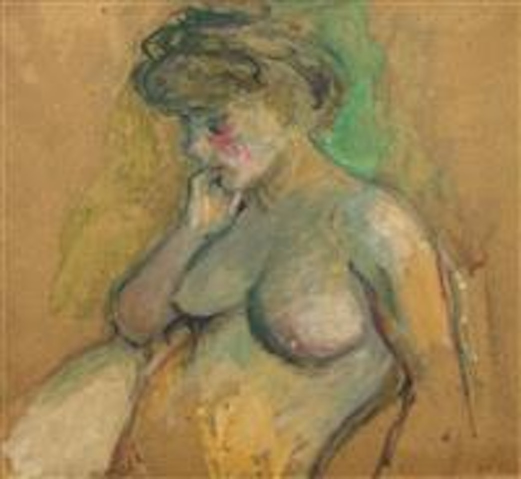 Nu rêveur by Édouard Vuillard