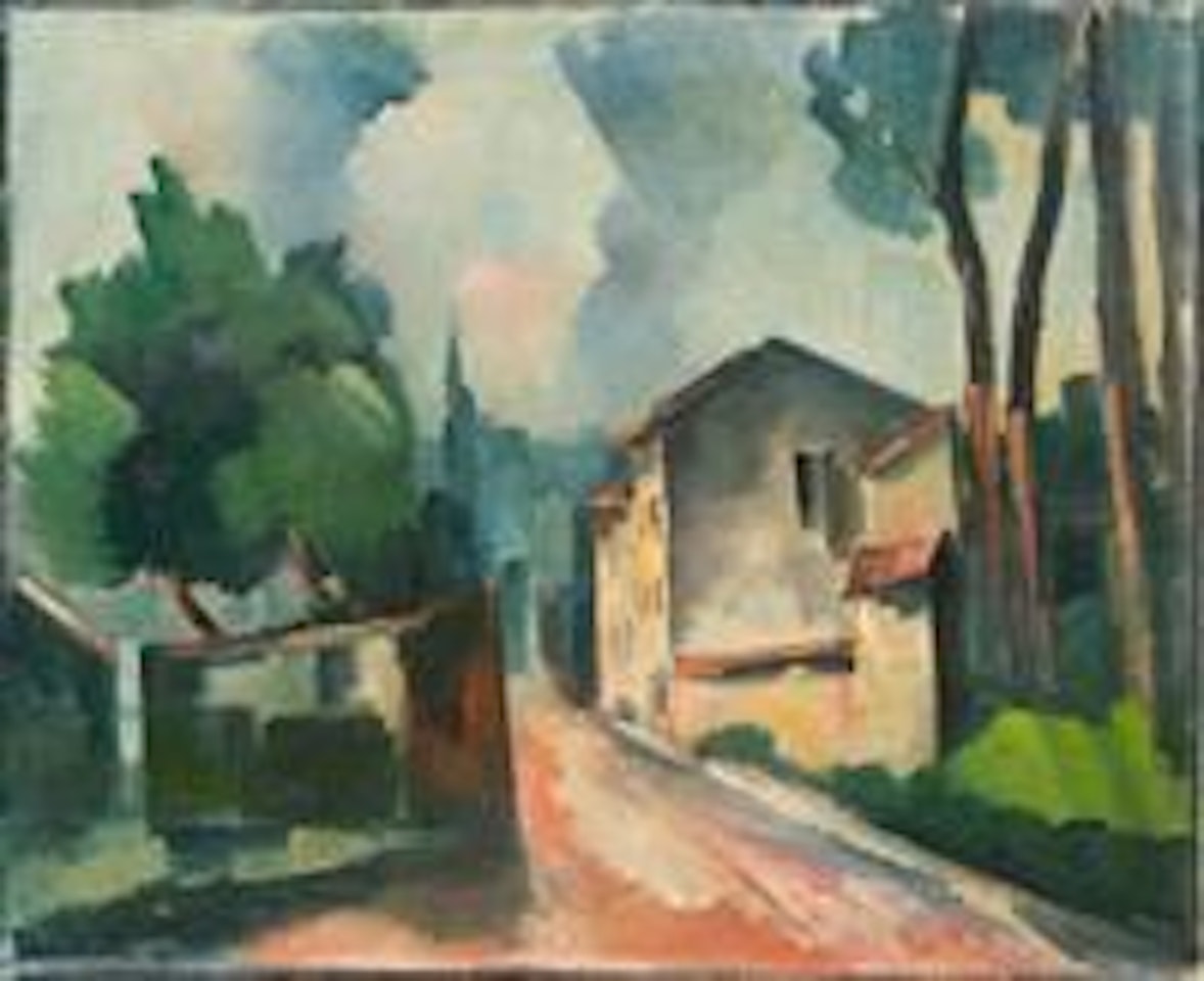 Rue De Village by Maurice de Vlaminck