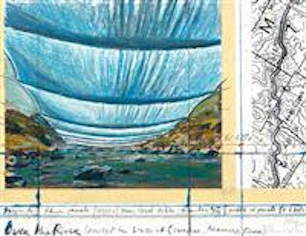 Over The River (Project for State of Colorado, Arkansas River) by Christo