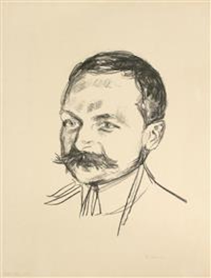 Dr. Wilhelm Wartmann by Edvard Munch