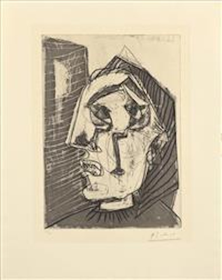 TÃªte D'homme by Pablo Picasso